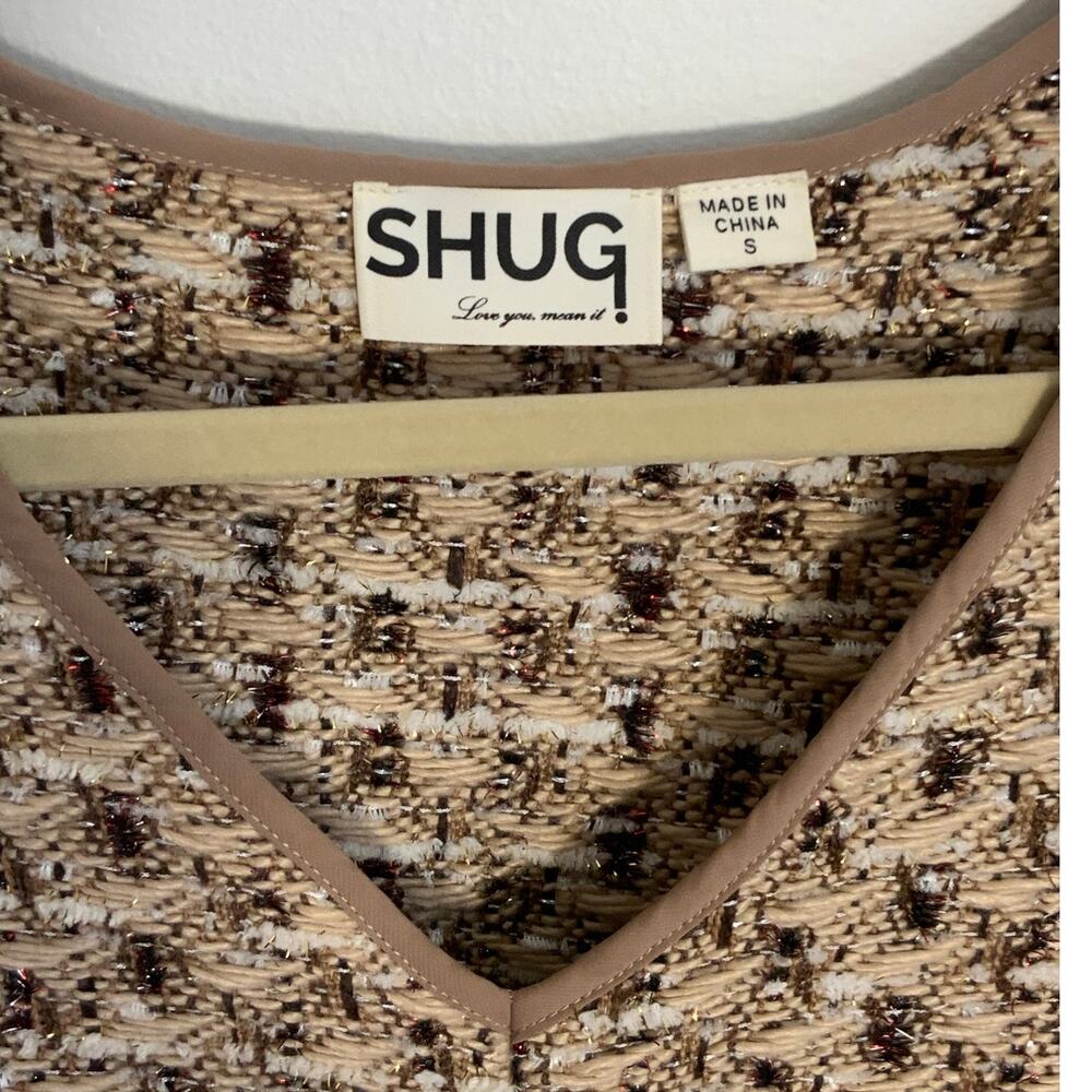 SHUG- Ralph Top- Multi Tweed‎ size small - Picture 3 of 7